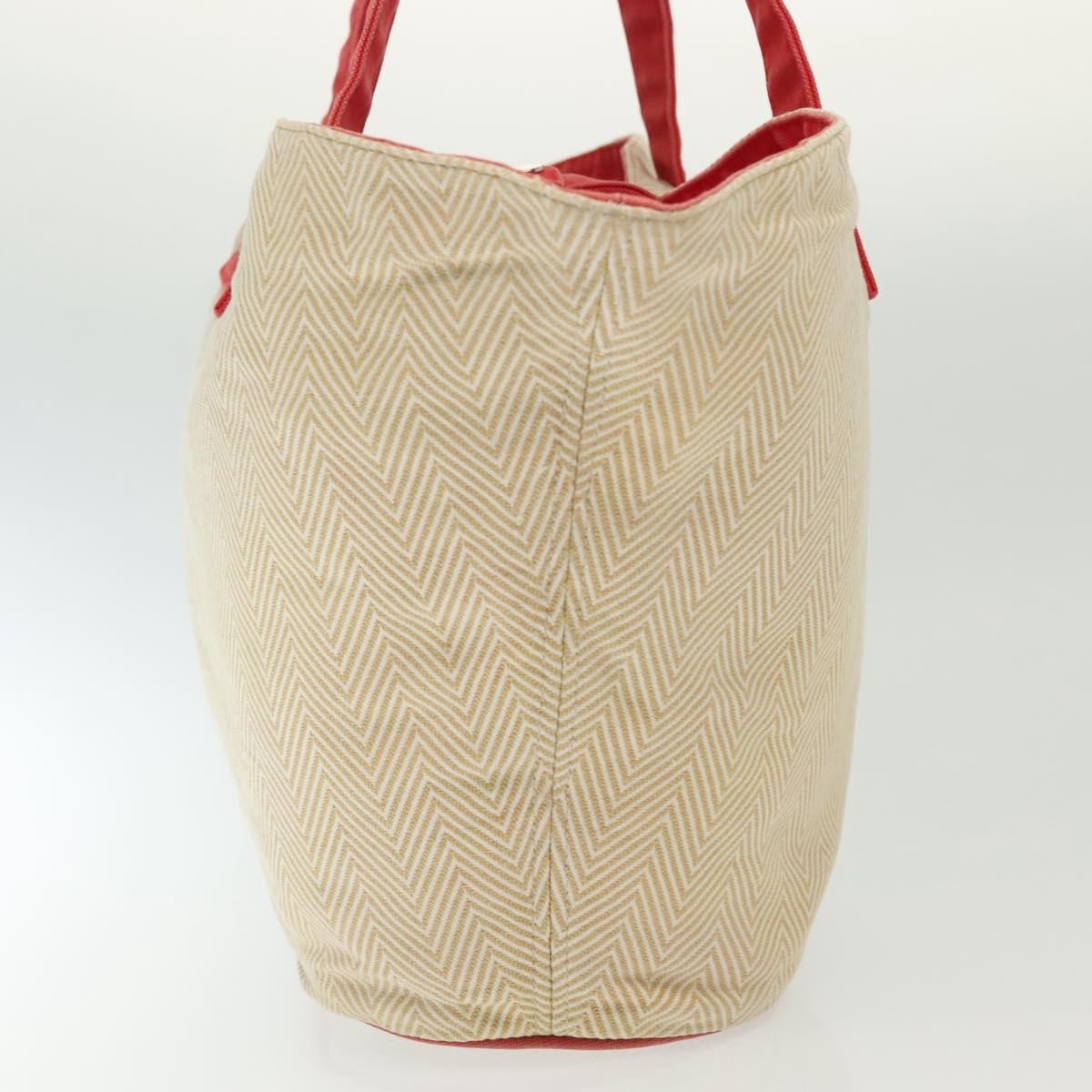 Hermès Hermes Panier De Plage Handbag Canvas PM Beige