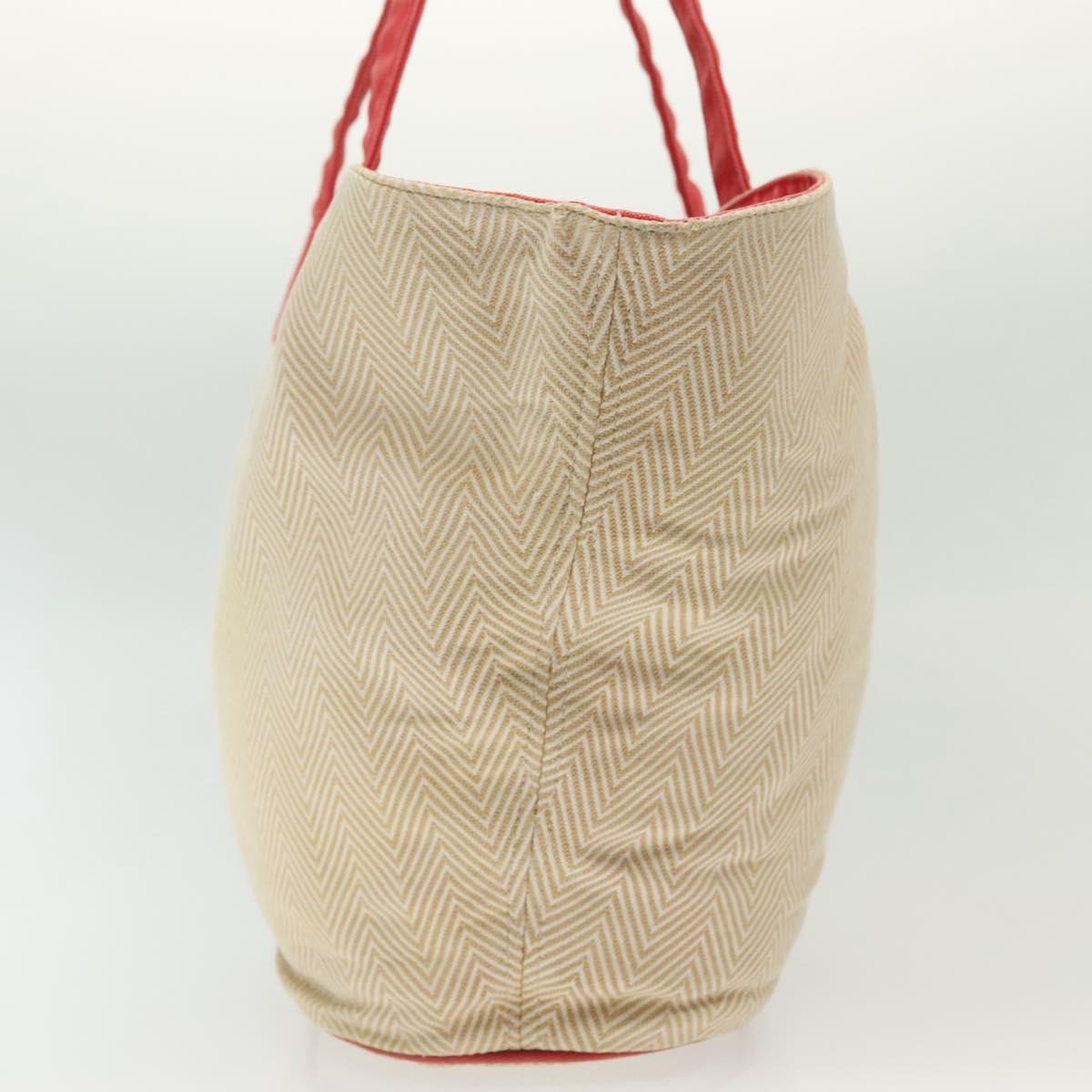 Hermès Hermes Panier De Plage Handbag Canvas PM Beige