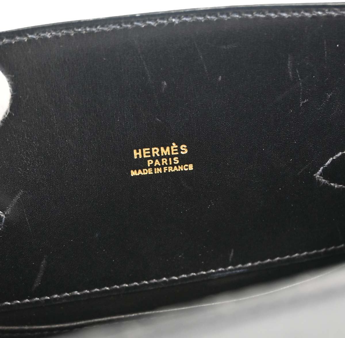 Hermès Hermes Kelly Sport Bag Box Calf MM Zwart