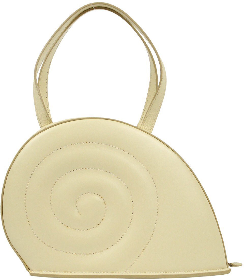 Hermès Hermes Colimacon Handbag Leather Beige