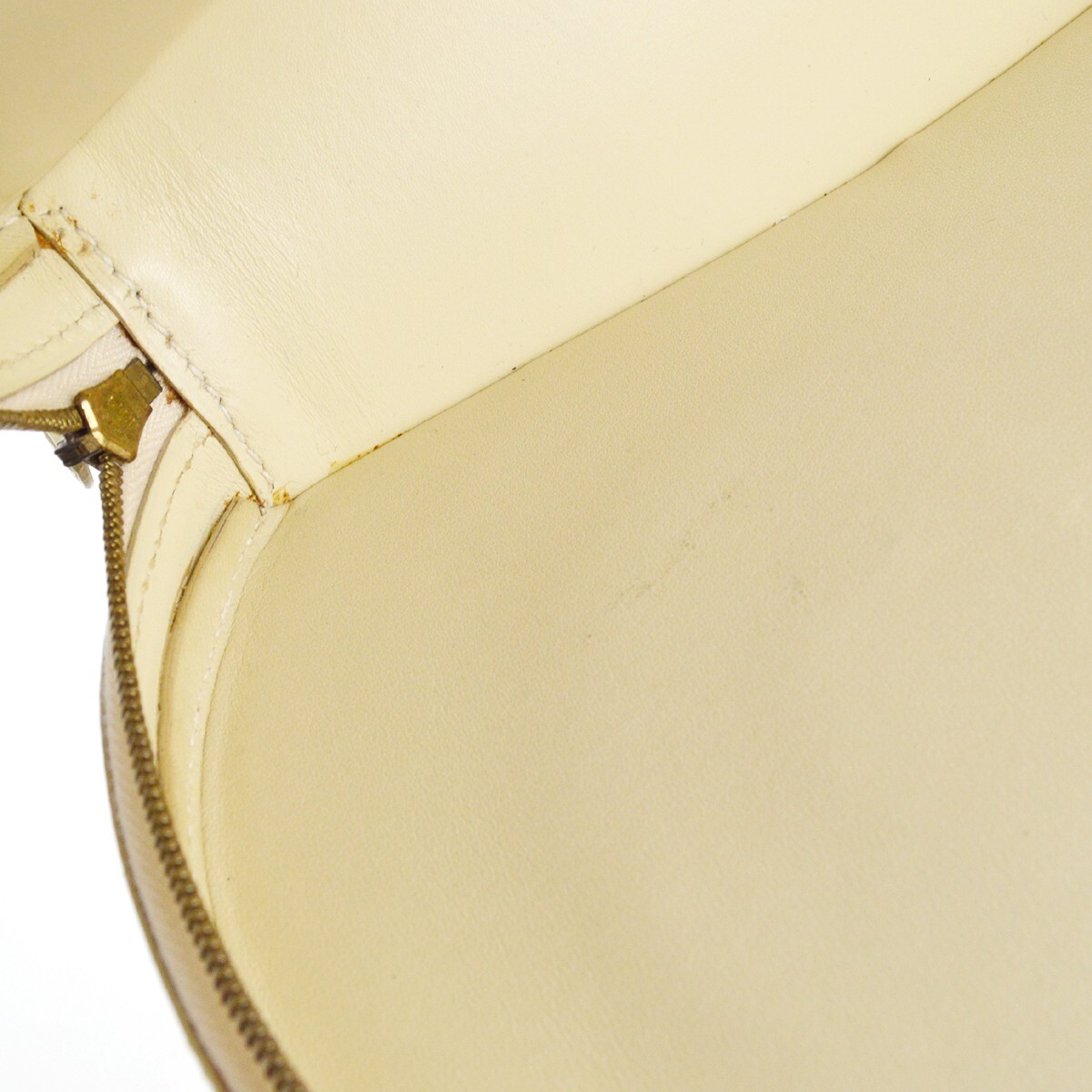 Hermès Hermes Colimacon Handbag Leather Beige