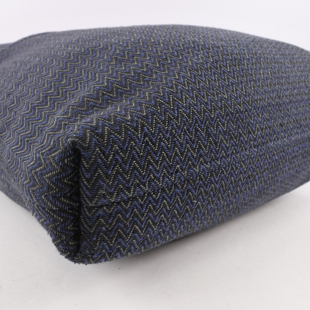 Hermès Hermes Vintage Sac De Pansage Shoulder Bag Toile Blauw