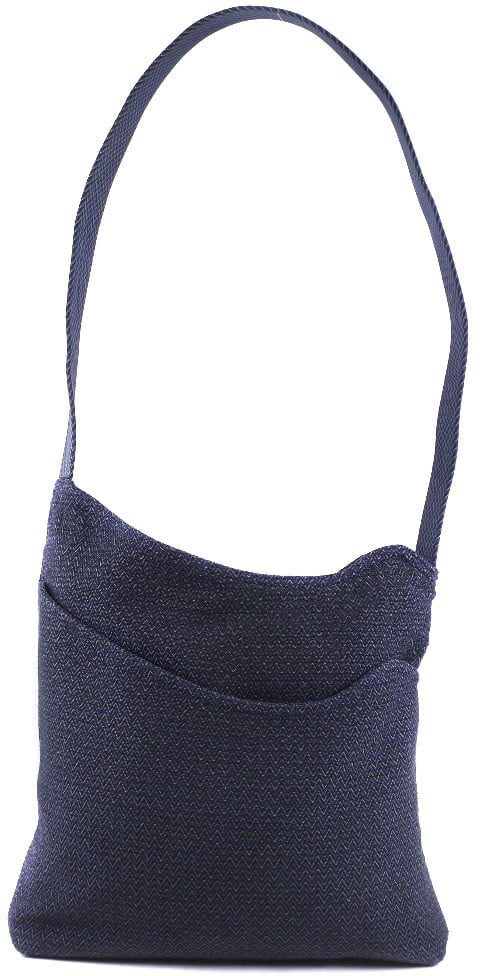 Hermès Hermes Vintage Sac De Pansage Shoulder Bag Toile Blauw