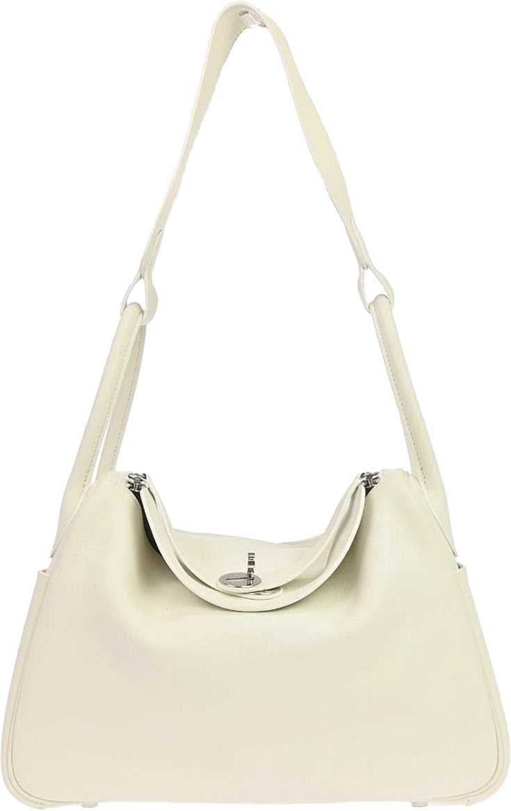 Hermès Hermes Lindy Evercolor 30 Wit