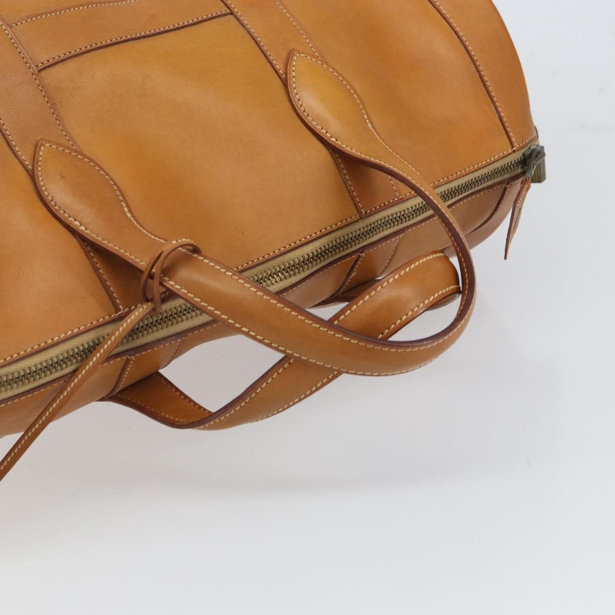 Hermès Hermes Vintage Convertible Boston Bag Leather Bruin