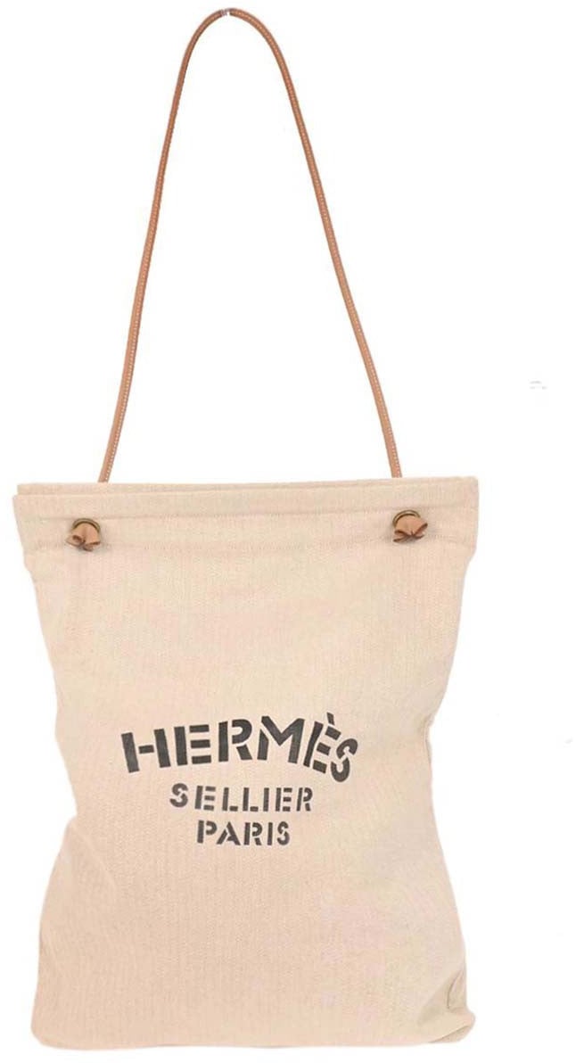 Hermès Hermes Aline Bag Toile GM Beige
