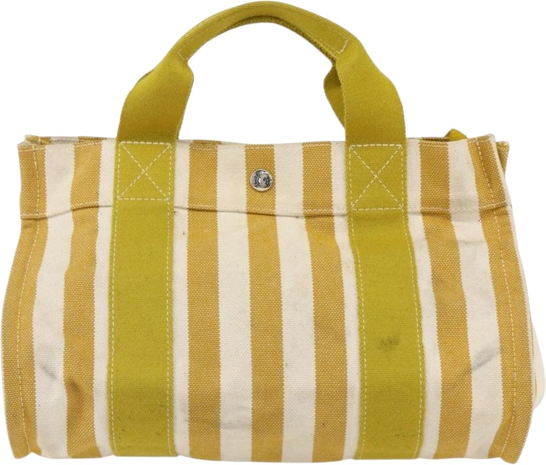 Hermès Hermes Cannes Tote Printed Toile GM Divers