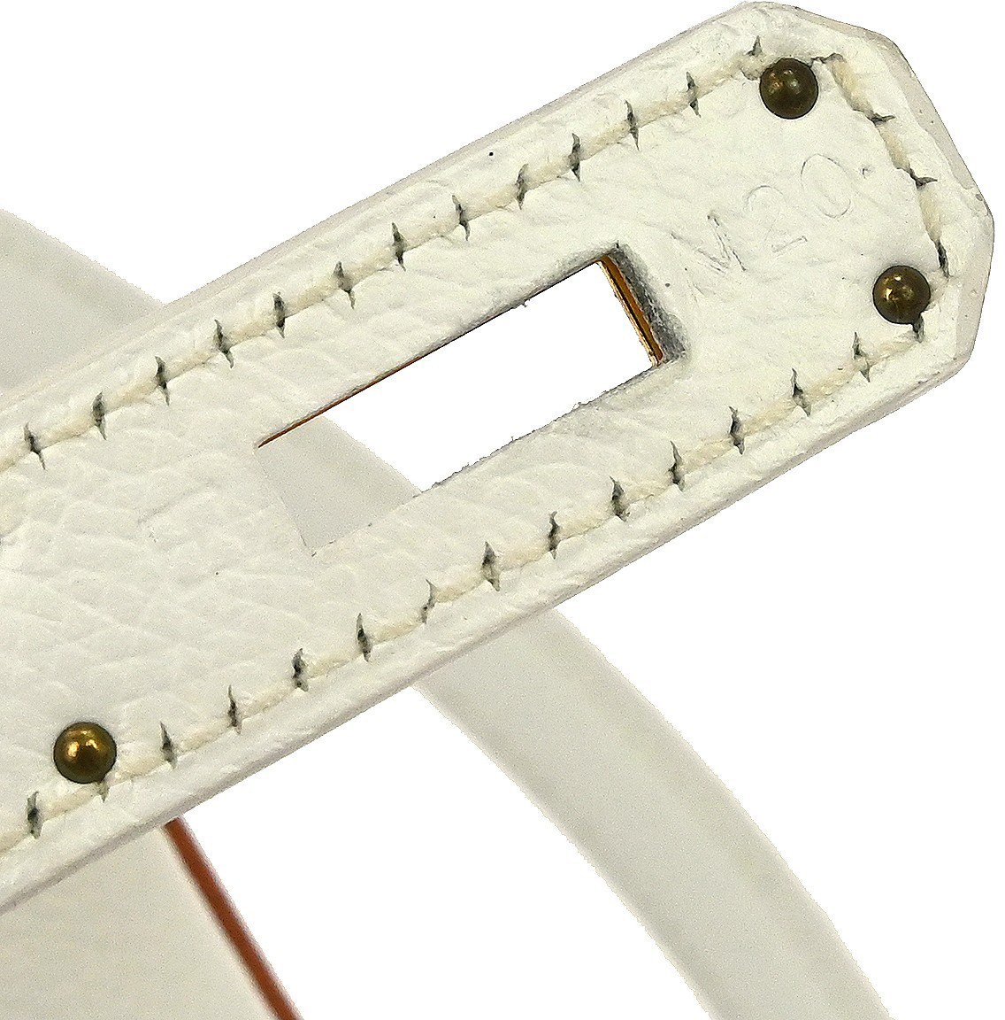 Hermès Hermes Kelly White Epsom with Gold Hardware 28 Wit