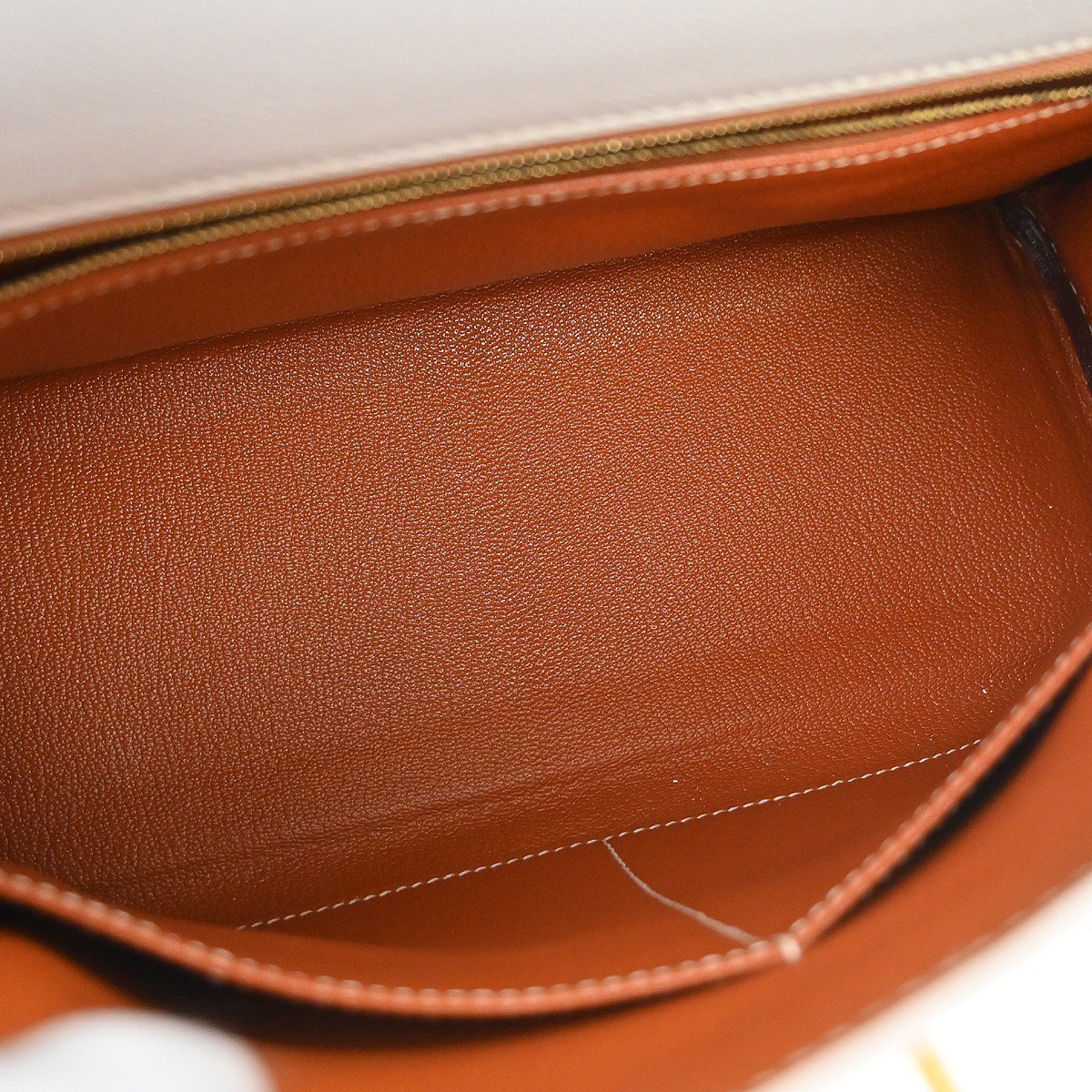 Hermès Hermes Kelly White Epsom with Gold Hardware 28 Wit
