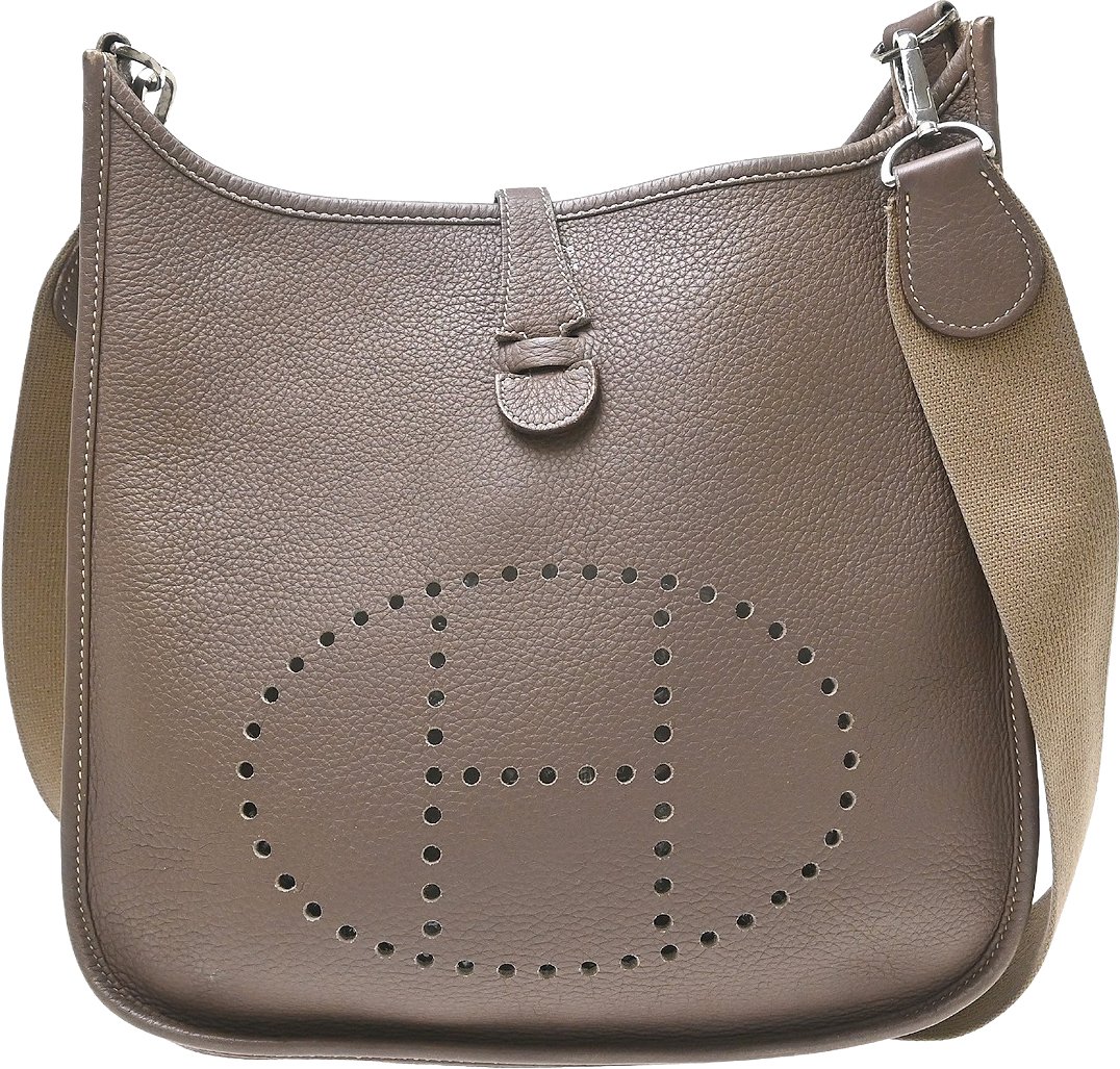 Hermès Hermes Evelyne Bag Gen III Clemence PM Blauw