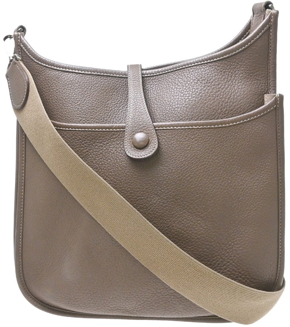 Hermès Hermes Evelyne Bag Gen III Clemence PM Blauw