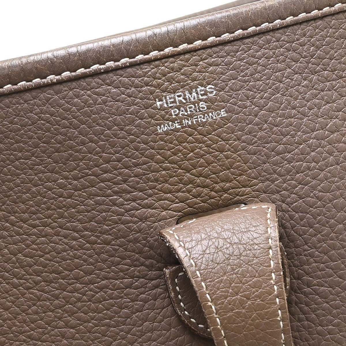 Hermès Hermes Evelyne Bag Gen III Clemence PM Blauw
