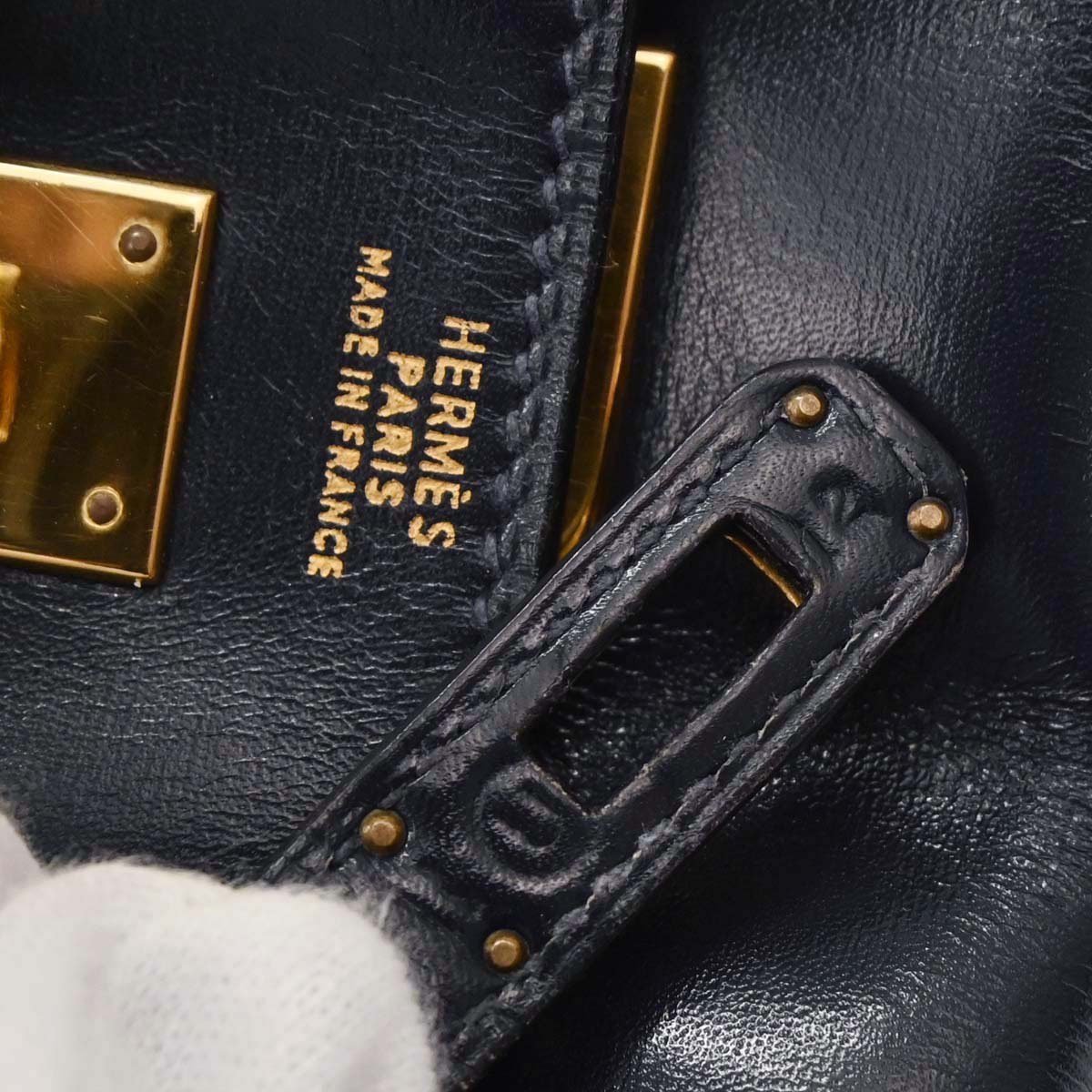 Hermès Hermes Kelly Moove Bag Swift Navy