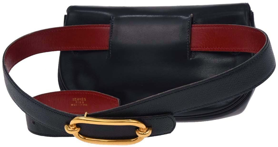 Hermès Hermes Kelly Moove Bag Swift Navy