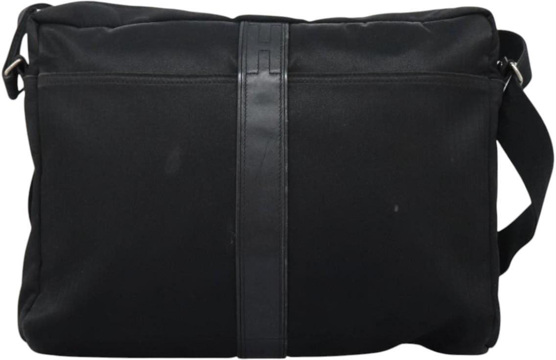 Hermès Hermes Acapulco Messenger Nylon MM Zwart