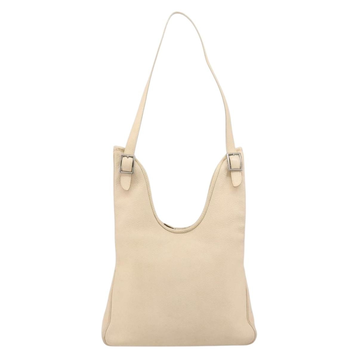 Hermès Hermes Massai Bag Leather 32 Beige