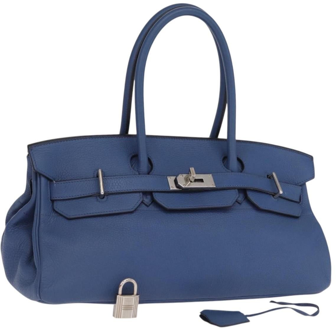 Hermès Hermes Birkin JPG Bag Clemence 42 Blauw