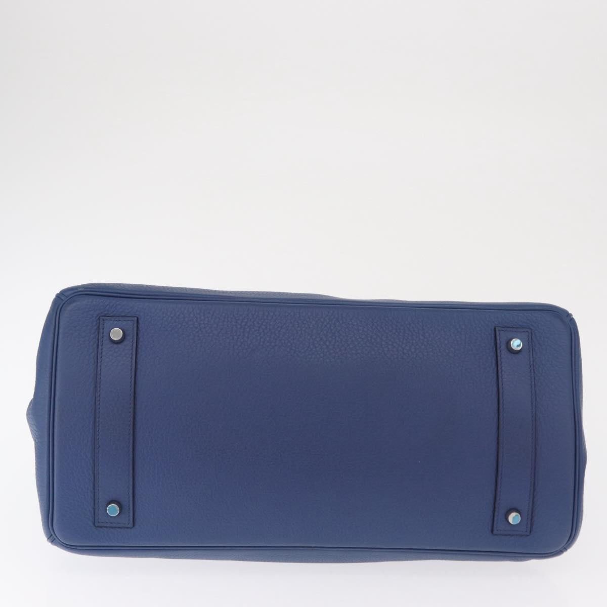 Hermès Hermes Birkin JPG Bag Clemence 42 Blauw