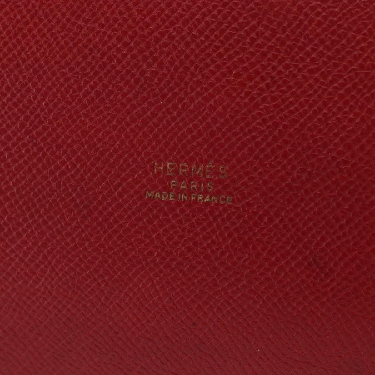 Hermès Hermes Market Handbag Leather 28 Rood