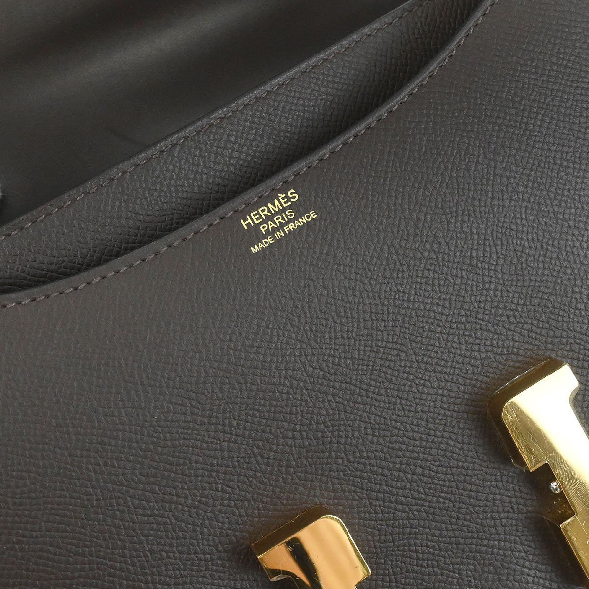 Hermès Hermes Constance Bag Epsom 23 Bruin