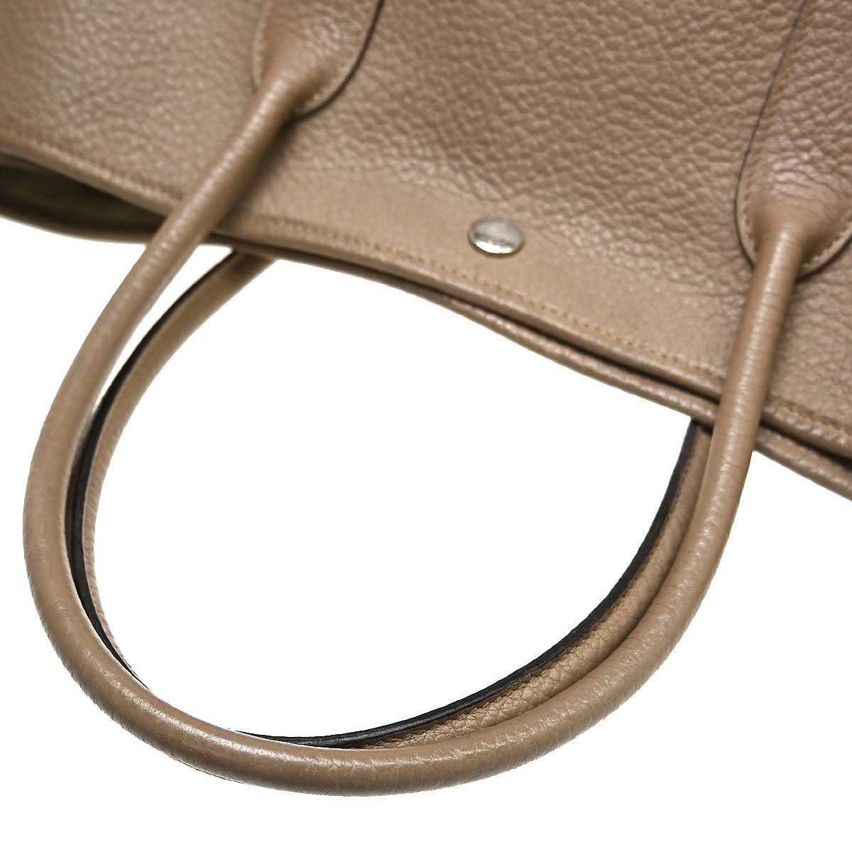 Hermès Hermes Quadrige Garden Party Tote Leather 36 Beige