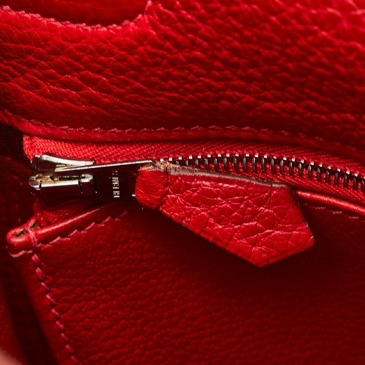 Hermès Togo Kelly 35 Rood