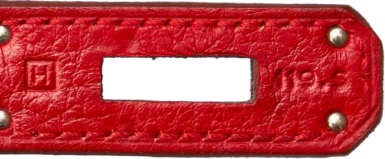 Hermès Togo Kelly 35 Rood