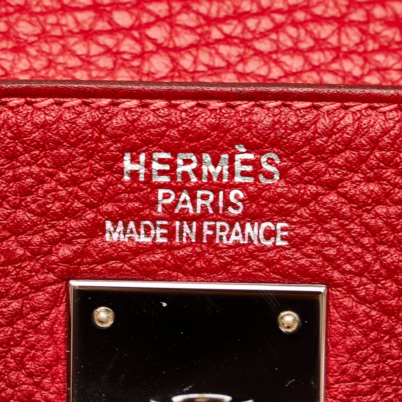 Hermès Togo Kelly 35 Rood
