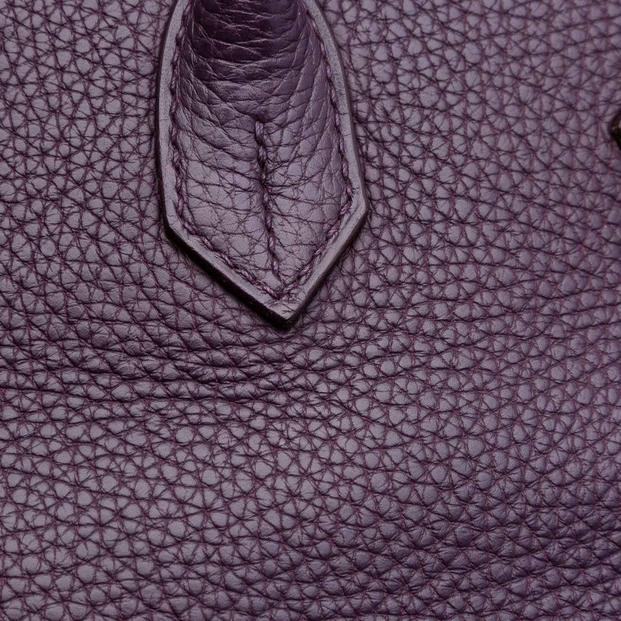 Hermès Togo Birkin Retourne 35 Paars