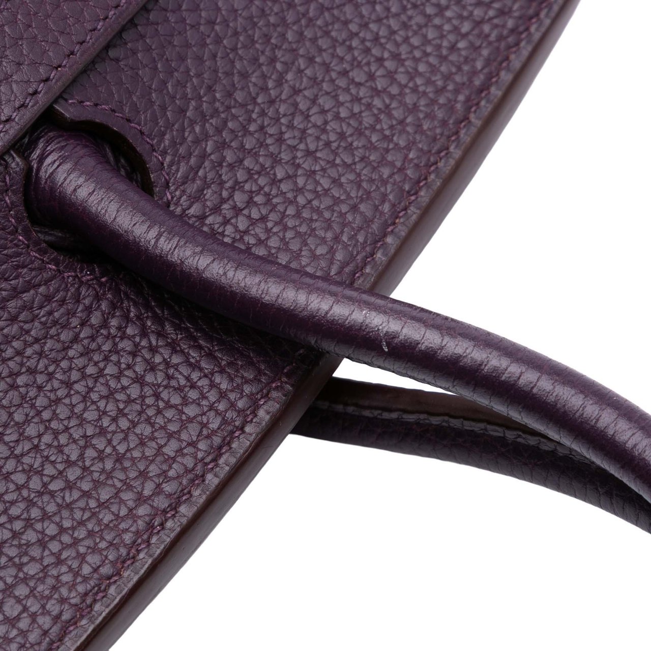 Hermès Togo Birkin Retourne 35 Paars