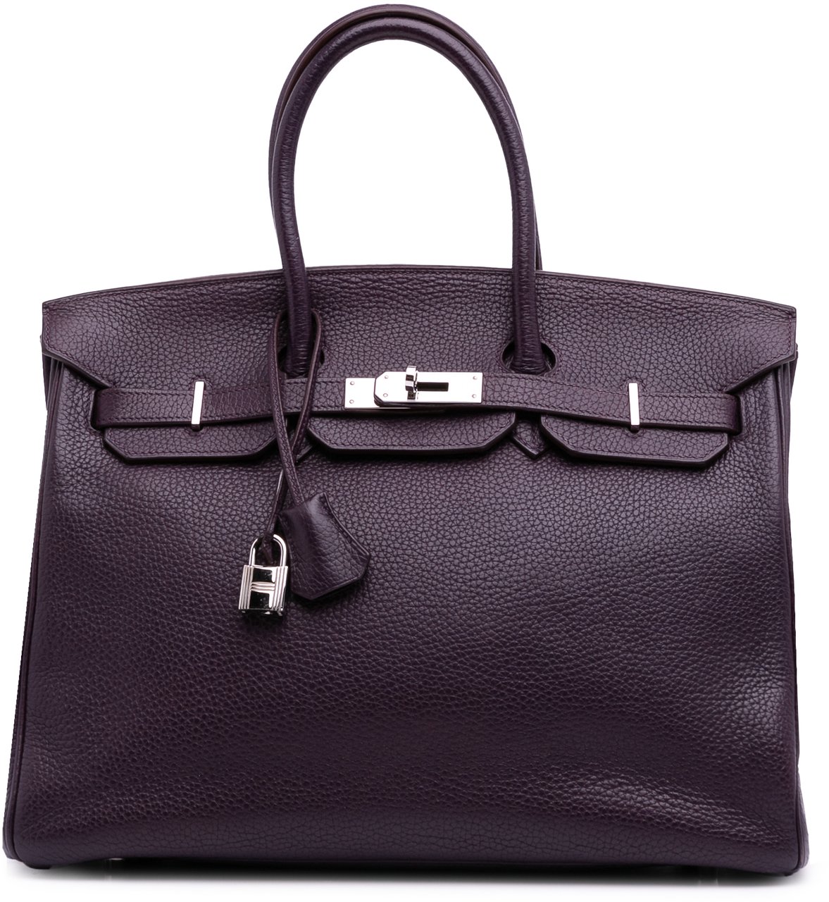 Hermès Togo Birkin Retourne 35 Paars