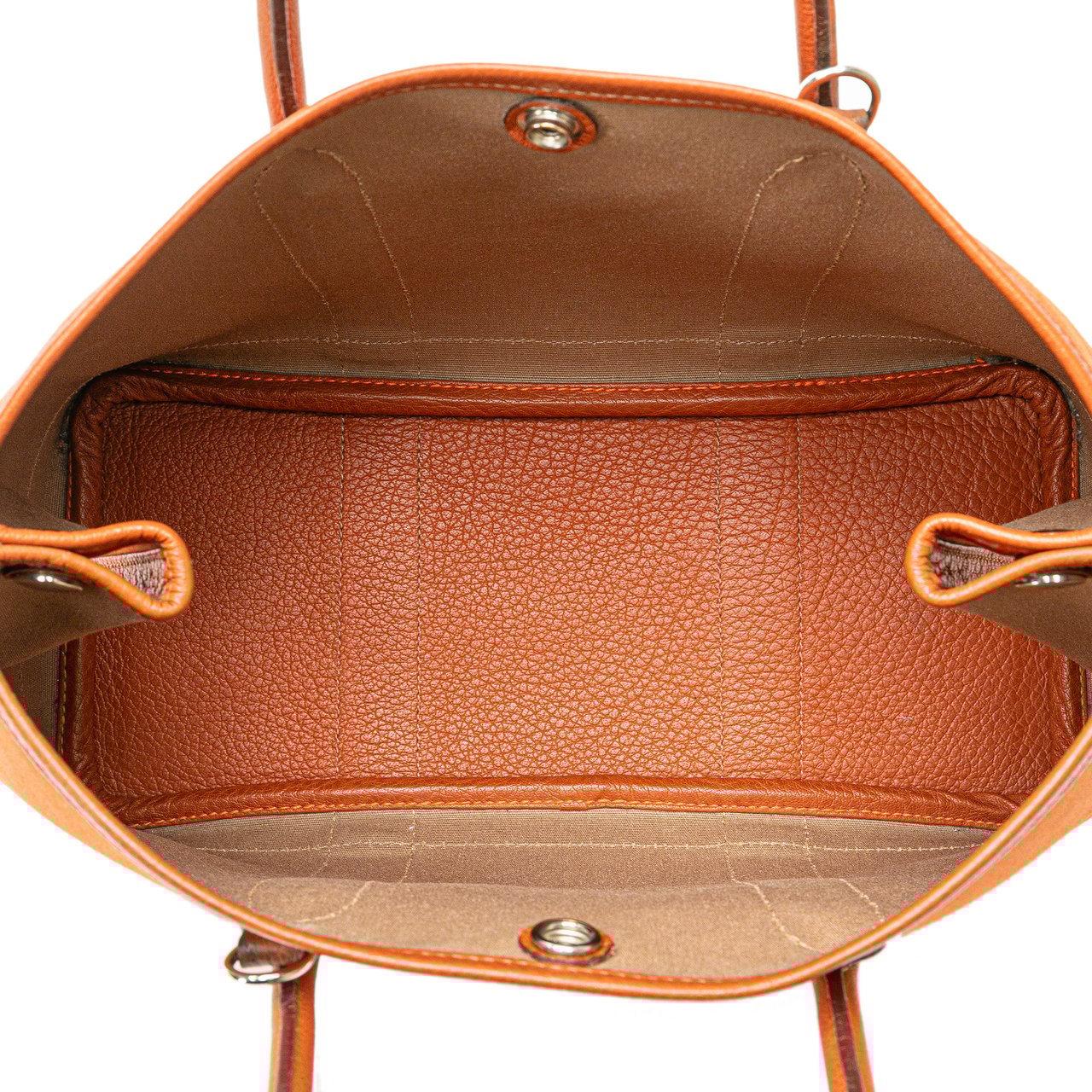 Hermès Toile and Negonda Garden Party 30 Oranje