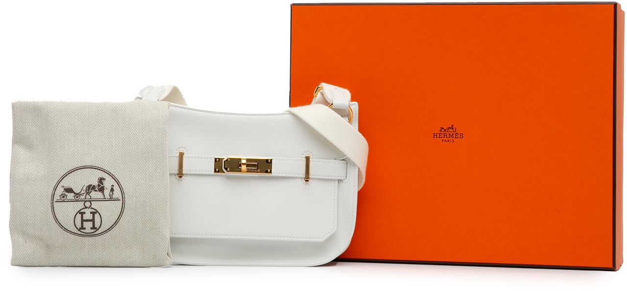 Hermès Evercolor Mini Jypsiére Wit