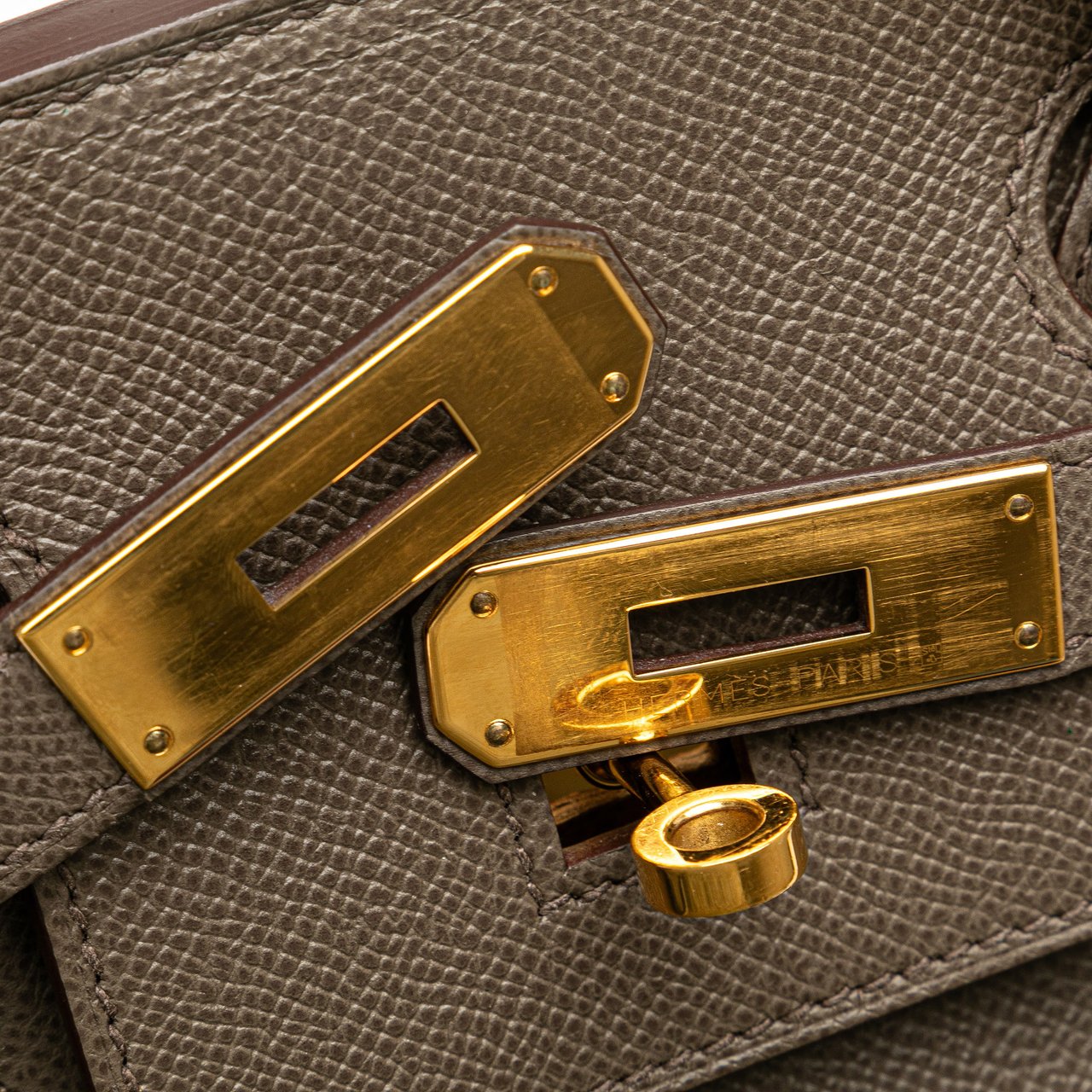 Hermès Epsom Birkin Retourne 30 Bruin
