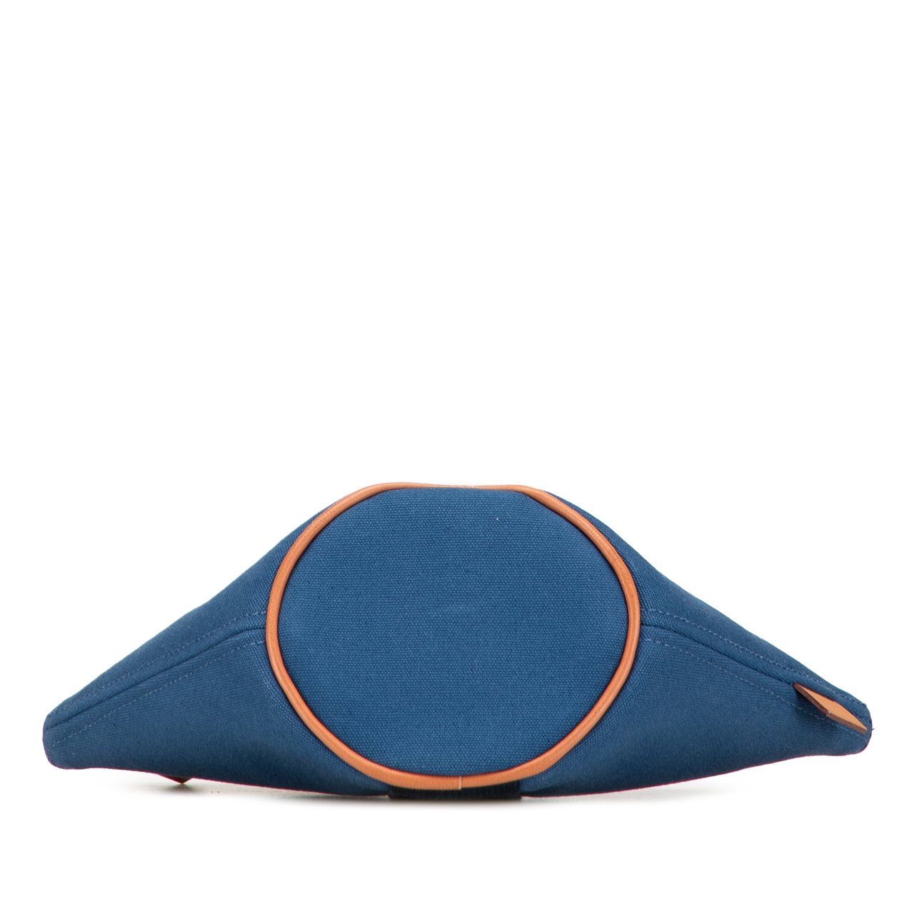 Hermès Mini Toile Palmyre Pouch Blauw