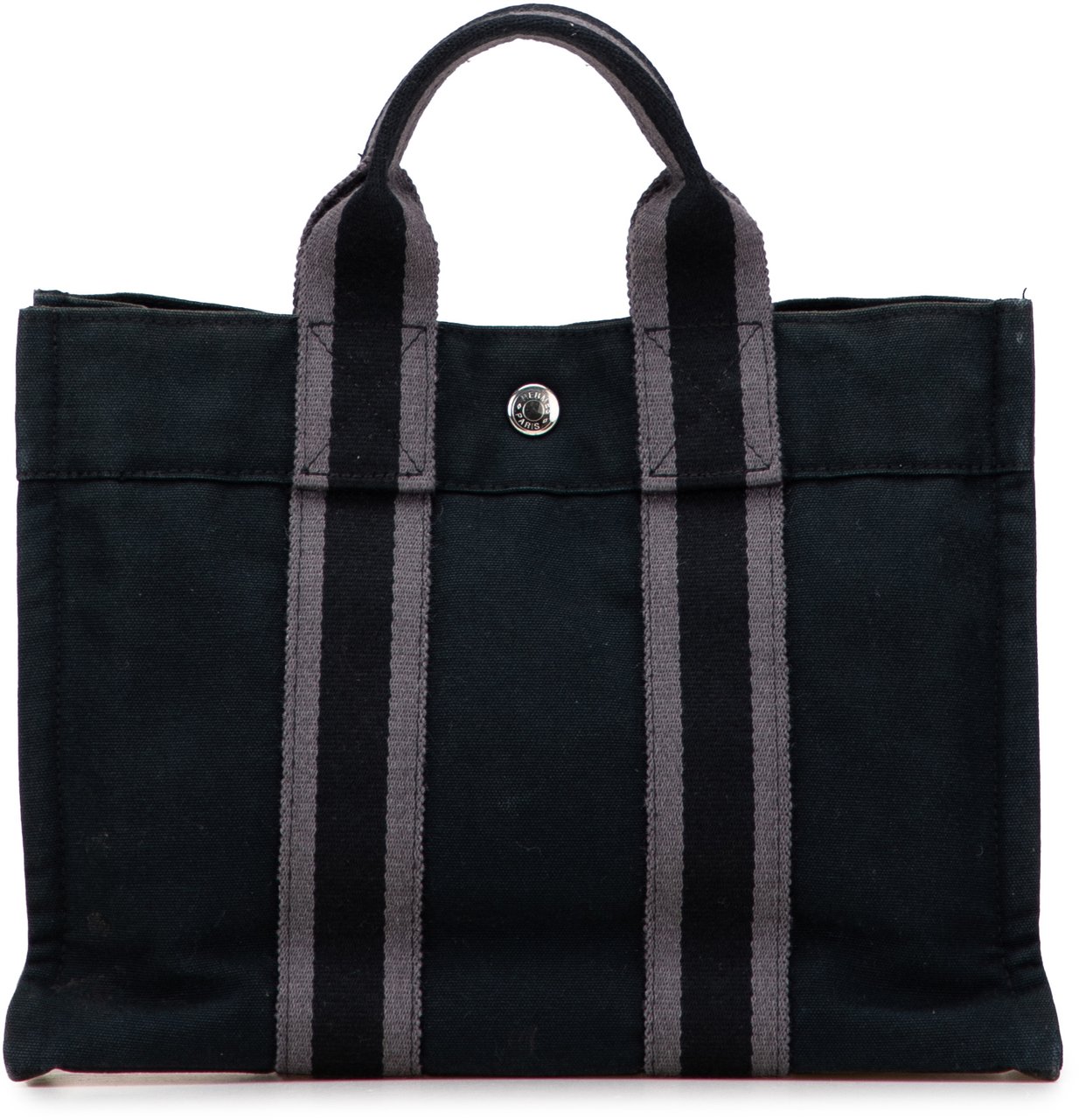 Hermès Canvas Fourre Tout PM Zwart