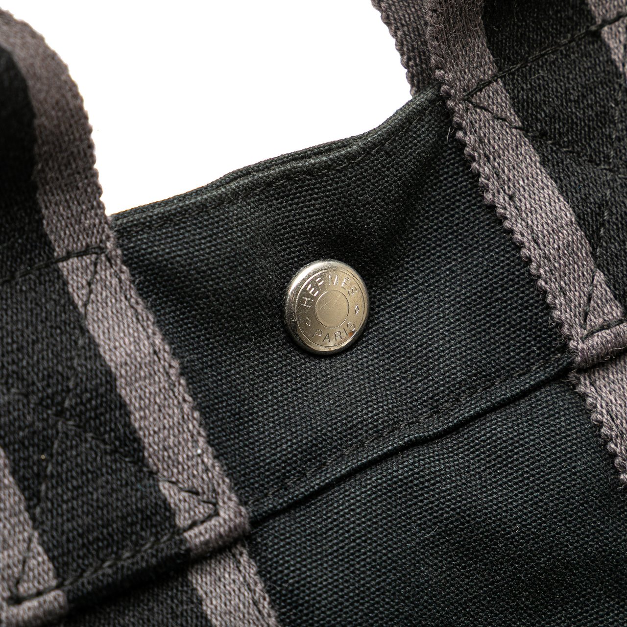 Hermès Canvas Fourre Tout PM Zwart