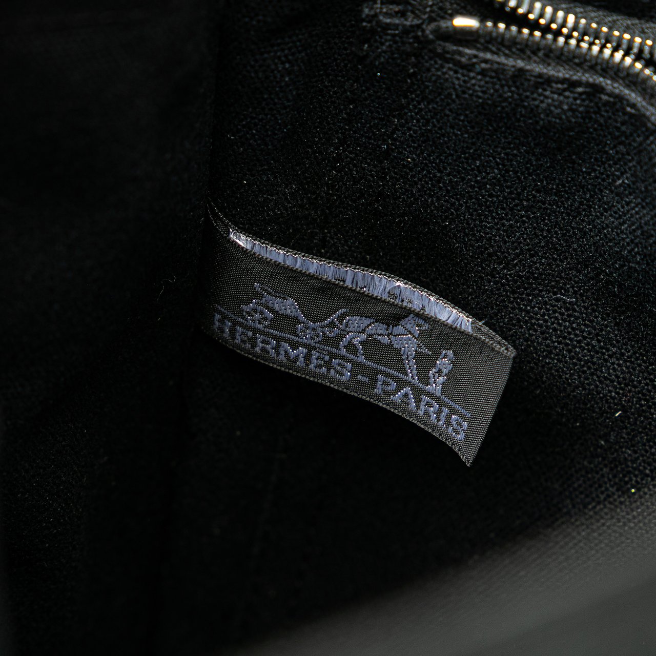 Hermès Canvas Fourre Tout PM Zwart