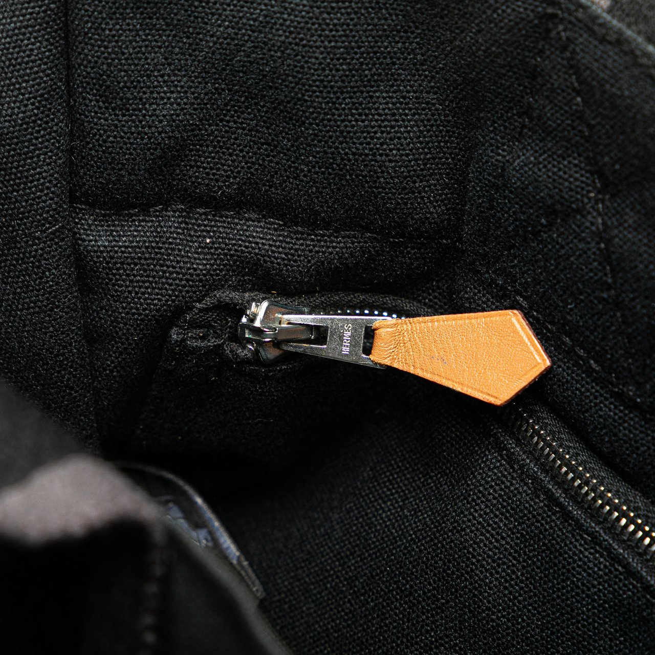 Hermès Canvas Fourre Tout PM Zwart