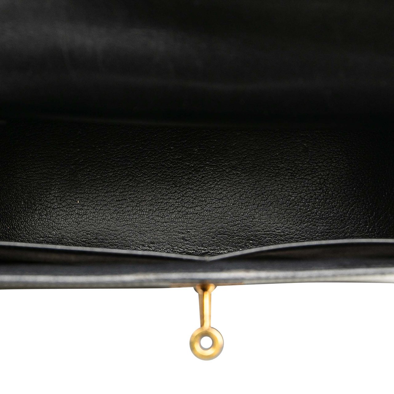 Hermès Box Calf Kelly Sellier 32 Zwart