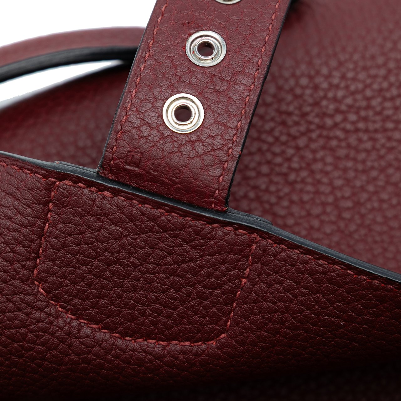 Hermès Togo Sac A Depeches 38 Rood