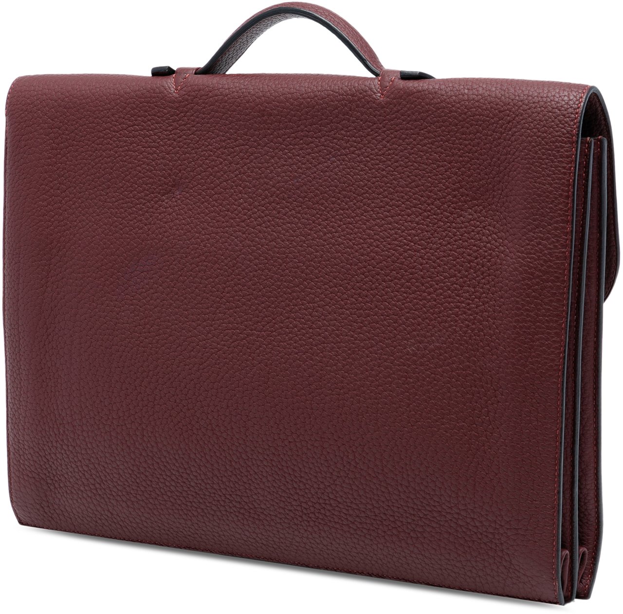 Hermès Togo Sac A Depeches 38 Rood