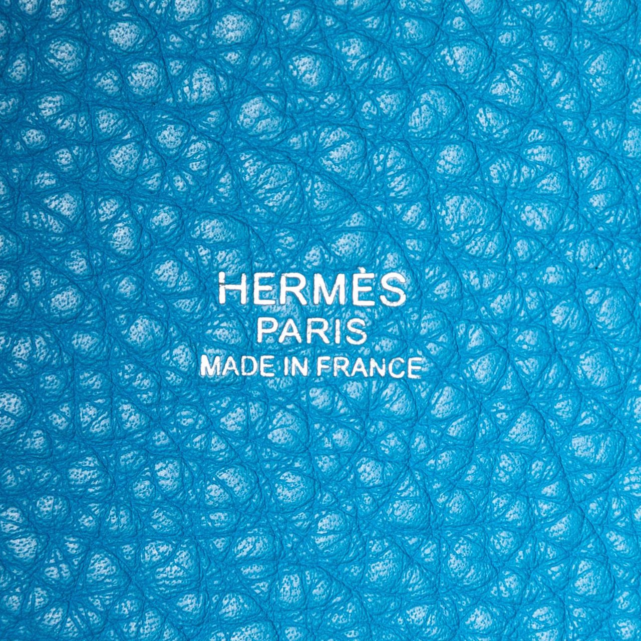 Hermès Clemence Picotin Lock 18 Blauw