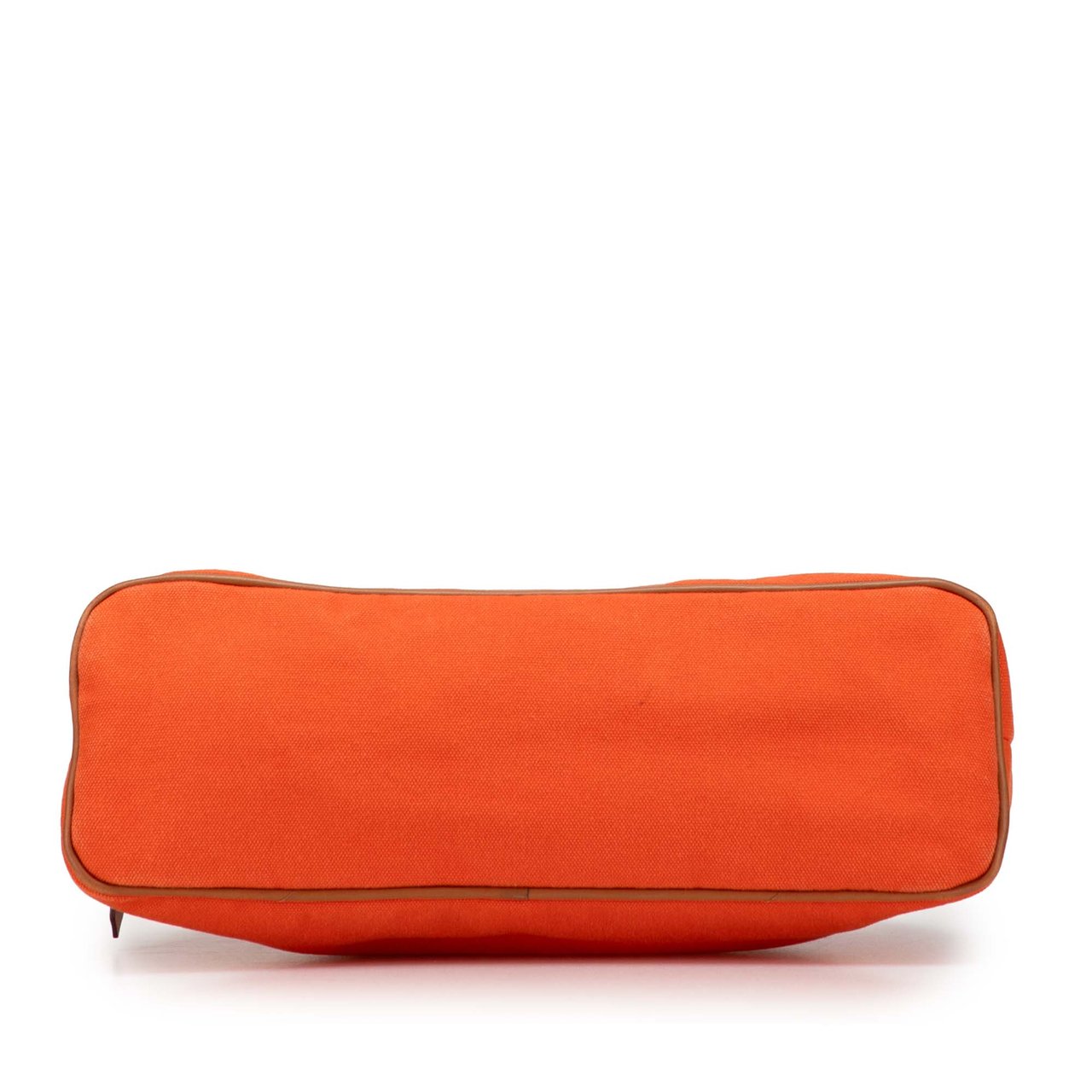 Hermès Toile Bolide Trousse de Voyage GM Oranje