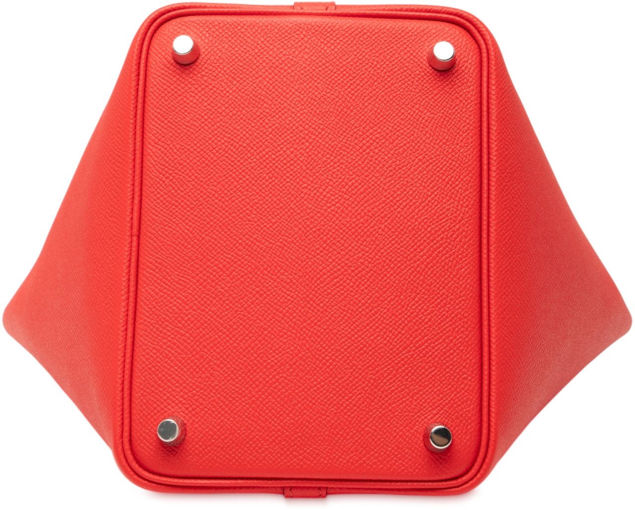 Hermès Epsom Tressage Picotin Lock 18 Rood