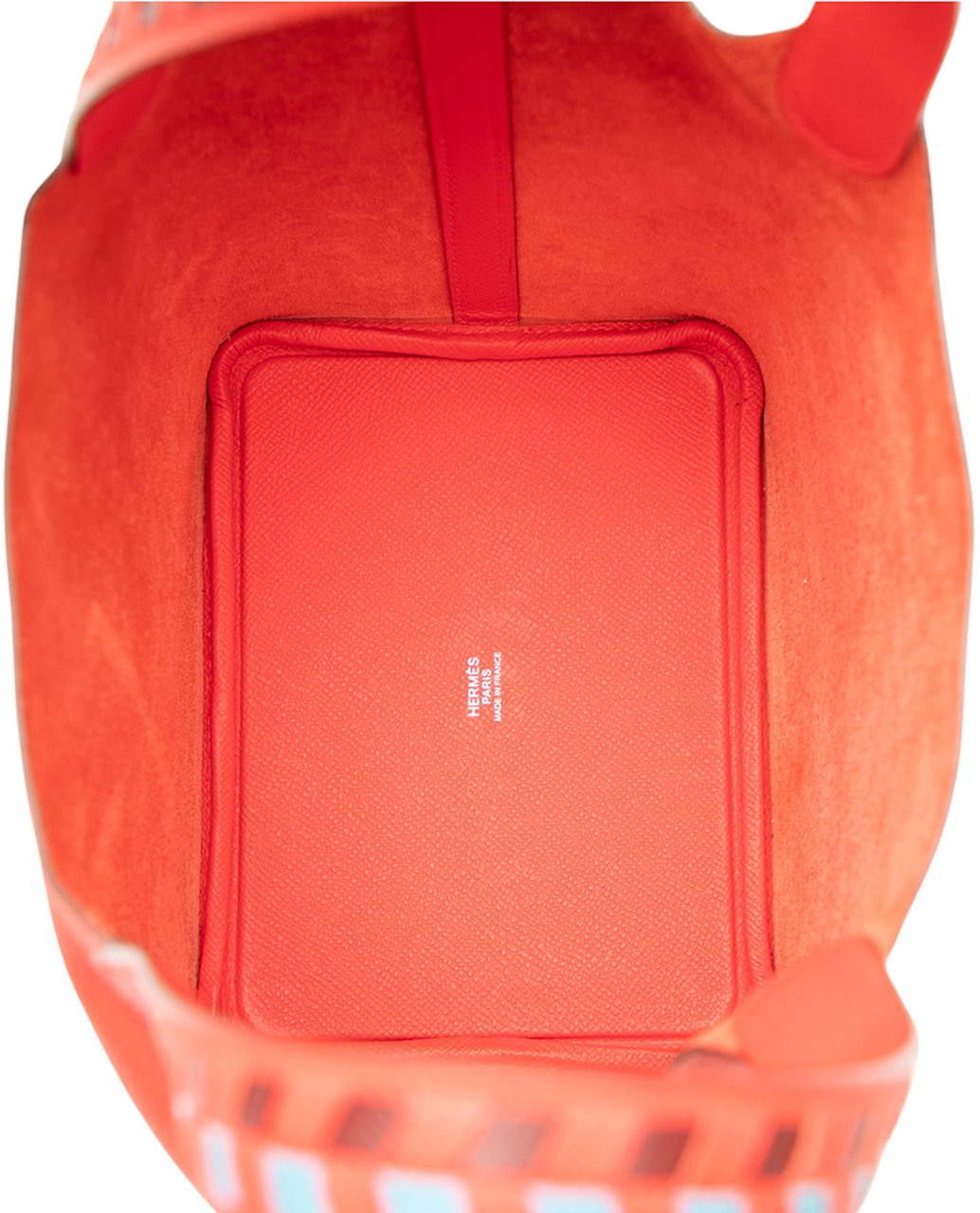 Hermès Epsom Tressage Picotin Lock 18 Rood