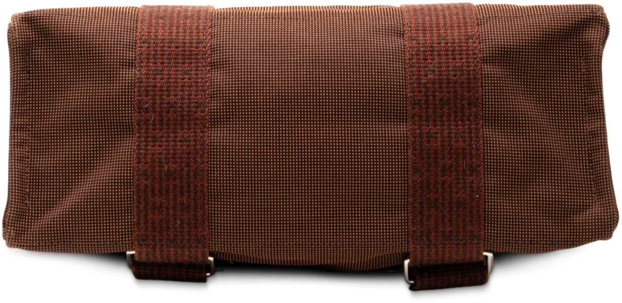 Hermès Canvas Herline Backpack PM Bruin