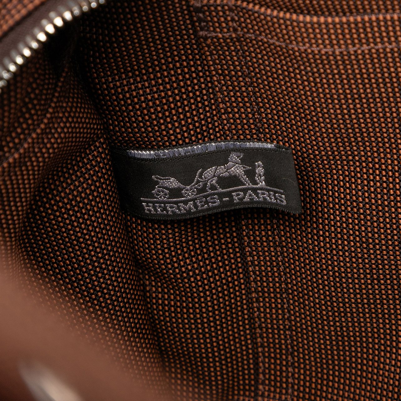 Hermès Canvas Herline Backpack PM Bruin