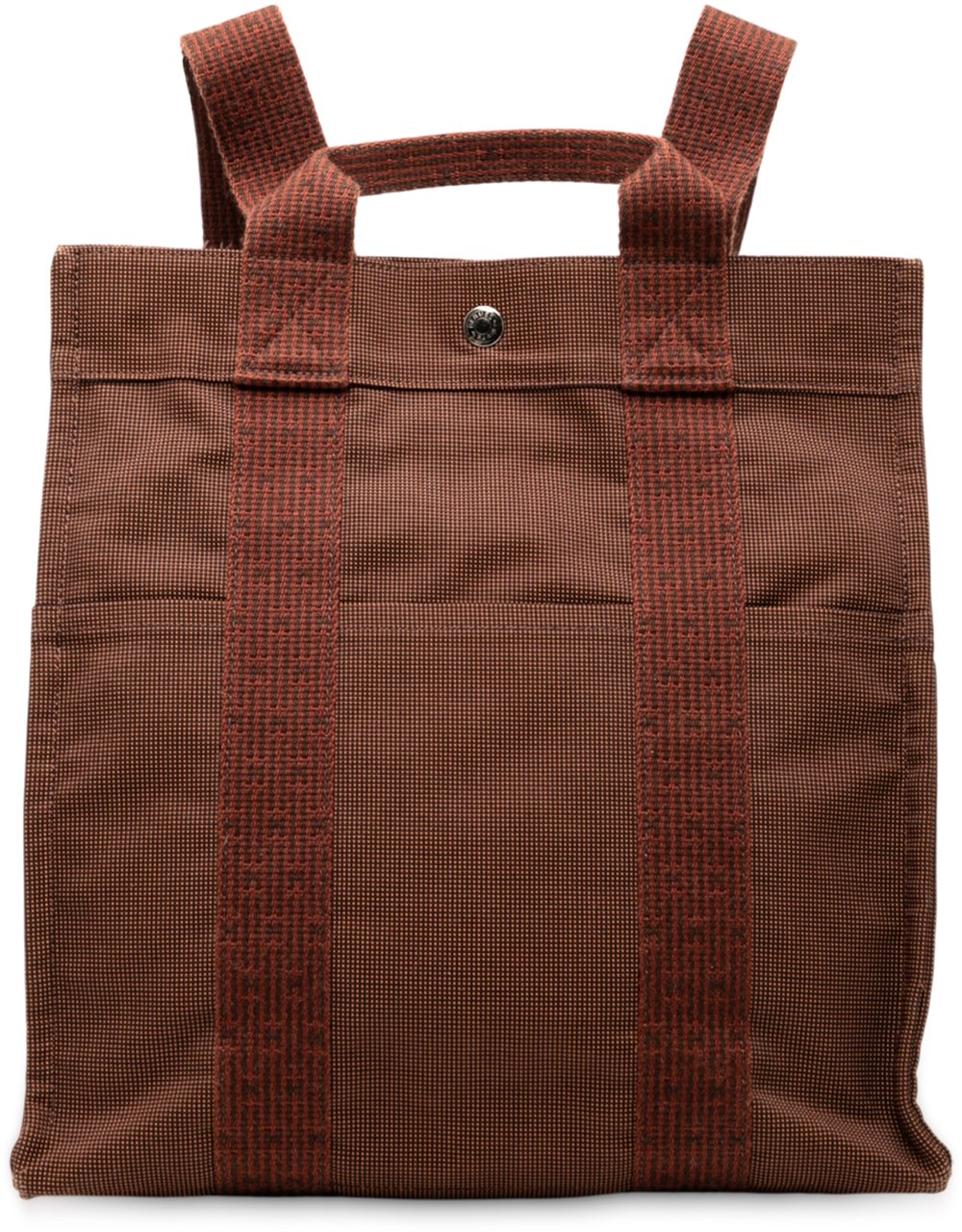 Hermès Canvas Herline Backpack PM Bruin