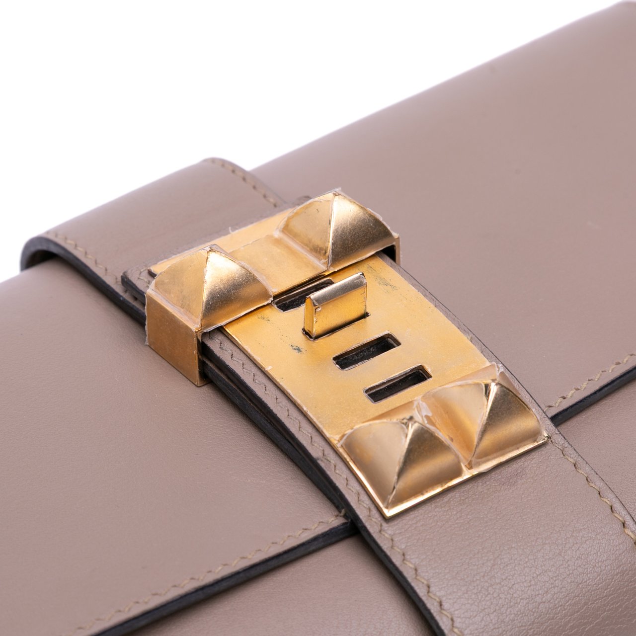 Hermès Swift Medor Clutch 23 Bruin